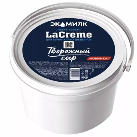 Сыр творожный Экомилк La Crеme 65%