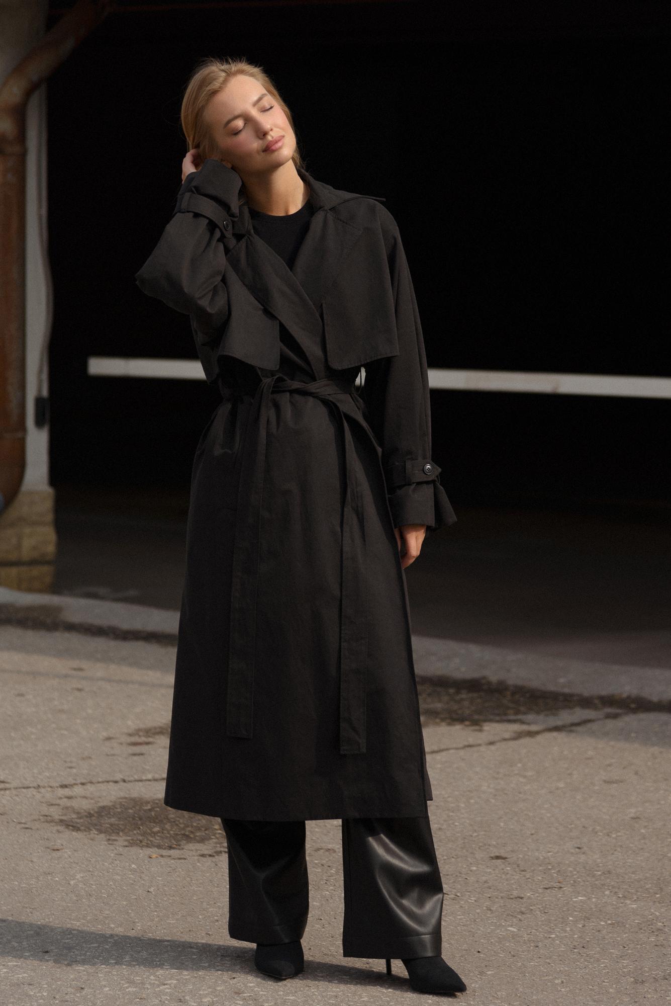 Тренч Coval Black