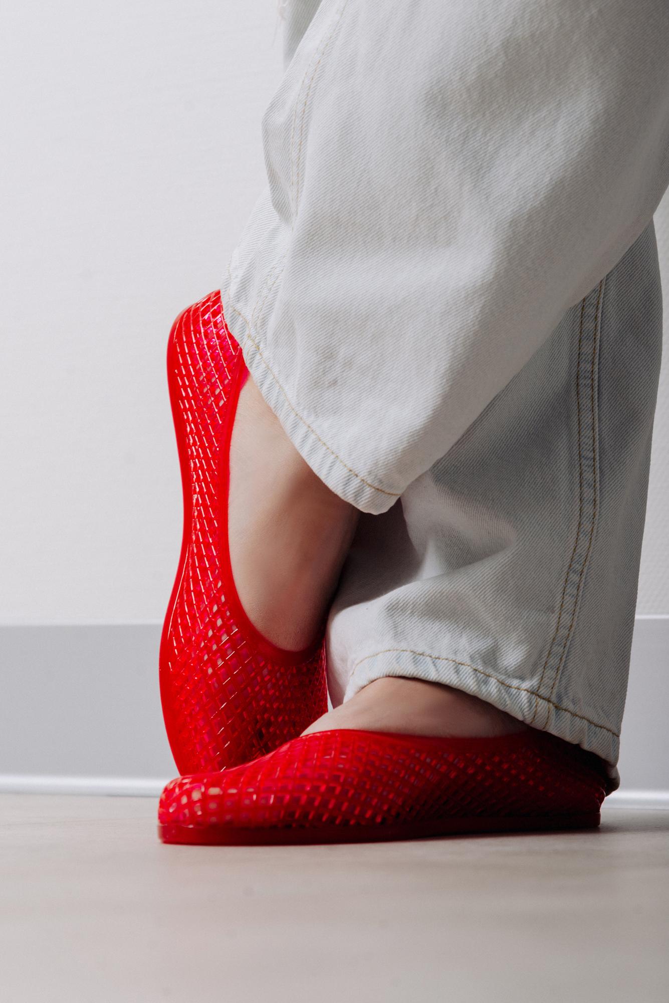 Балетки Iro Jelly Red