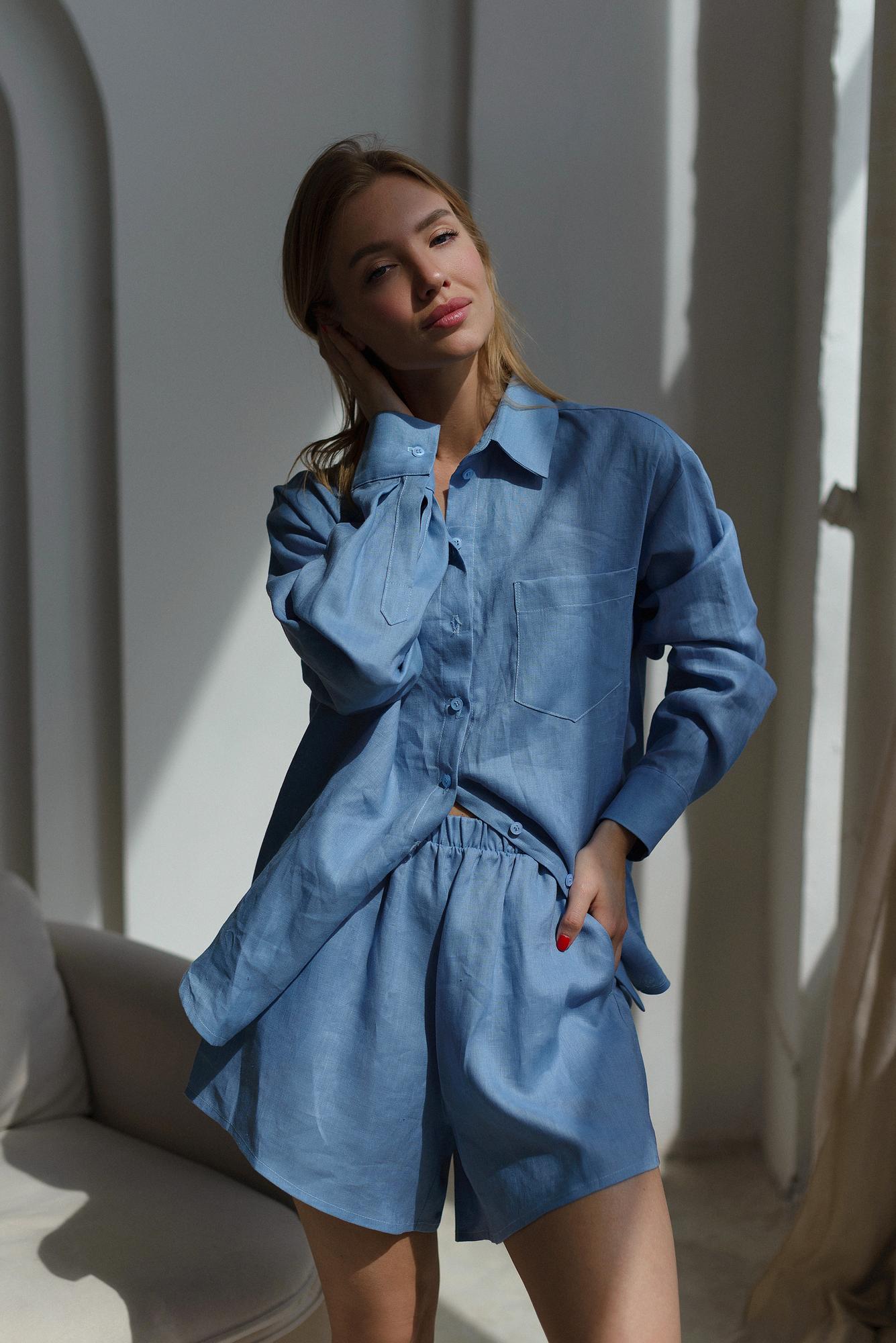 Рубашка Rupert Blue