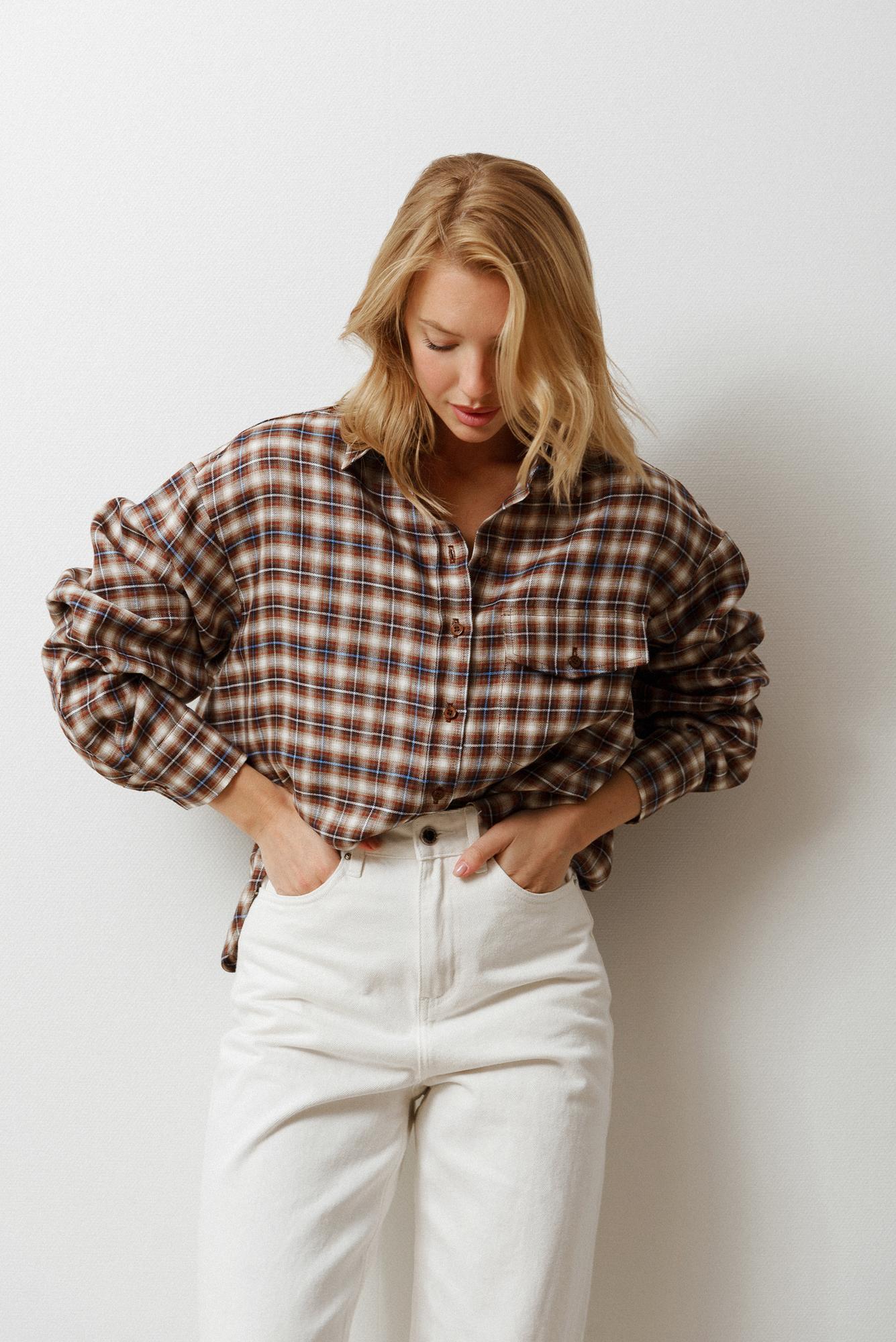 Рубашка Malk Brown