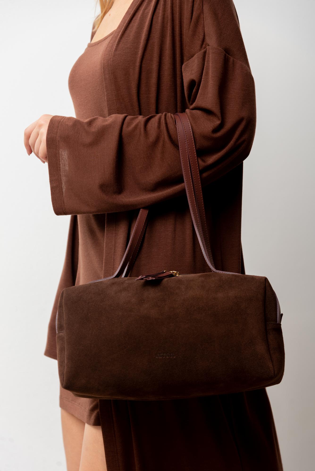 Сумка Middle Baguette Chocolate