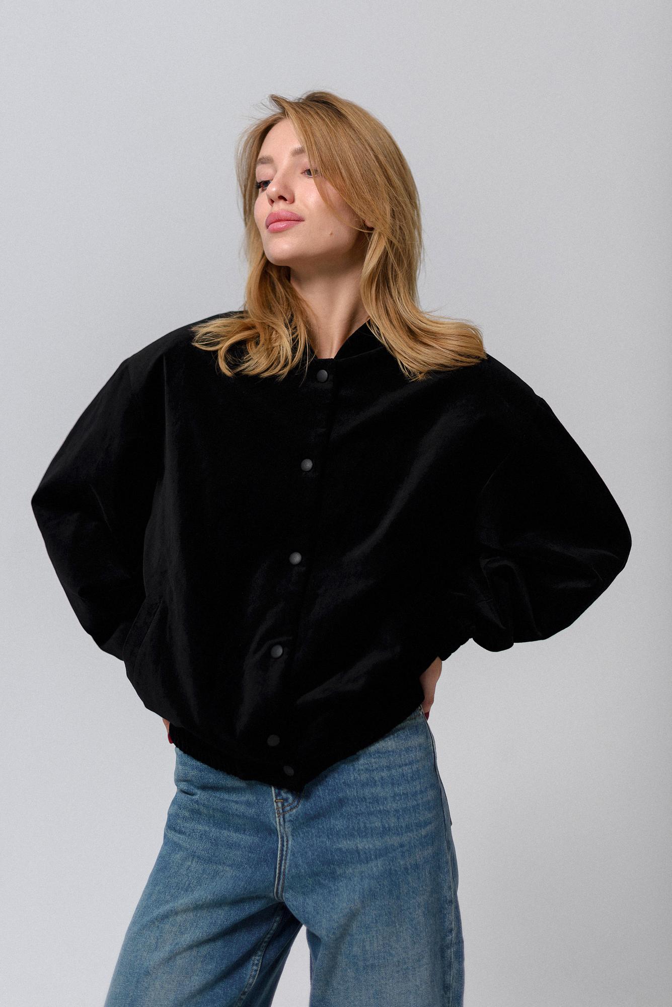 Бомбер Safii Black