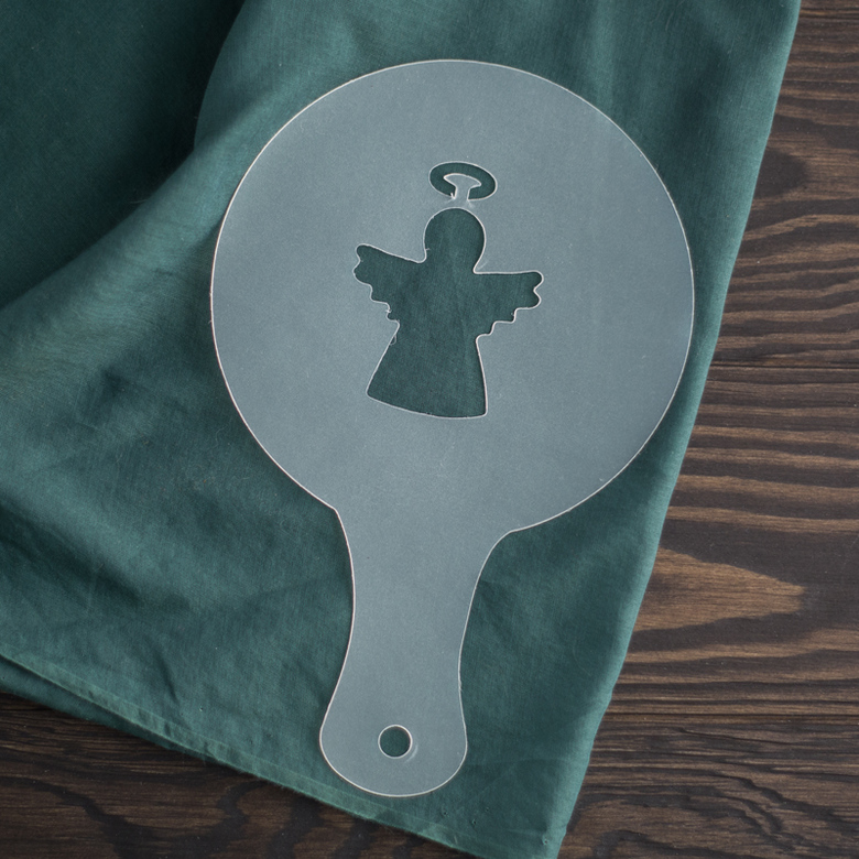 Трафарет большой "Ангел"