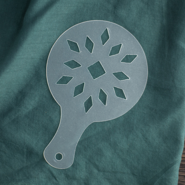 Трафарет "Ромбы"