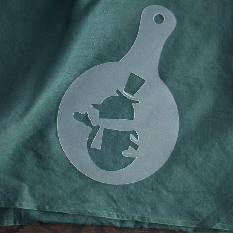 Трафарет "Снеговик"