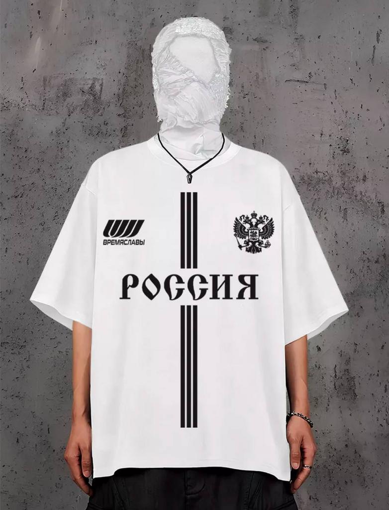 Футболка "Время славы", белый цвет