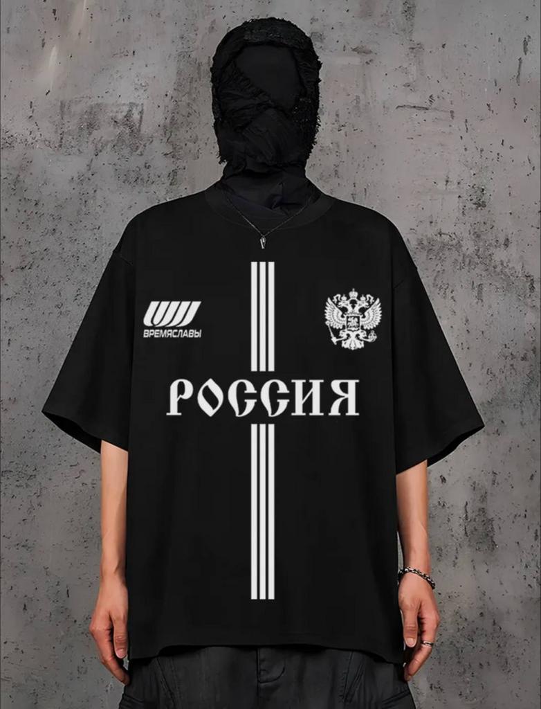 Футболка "Время славы", черный цвет