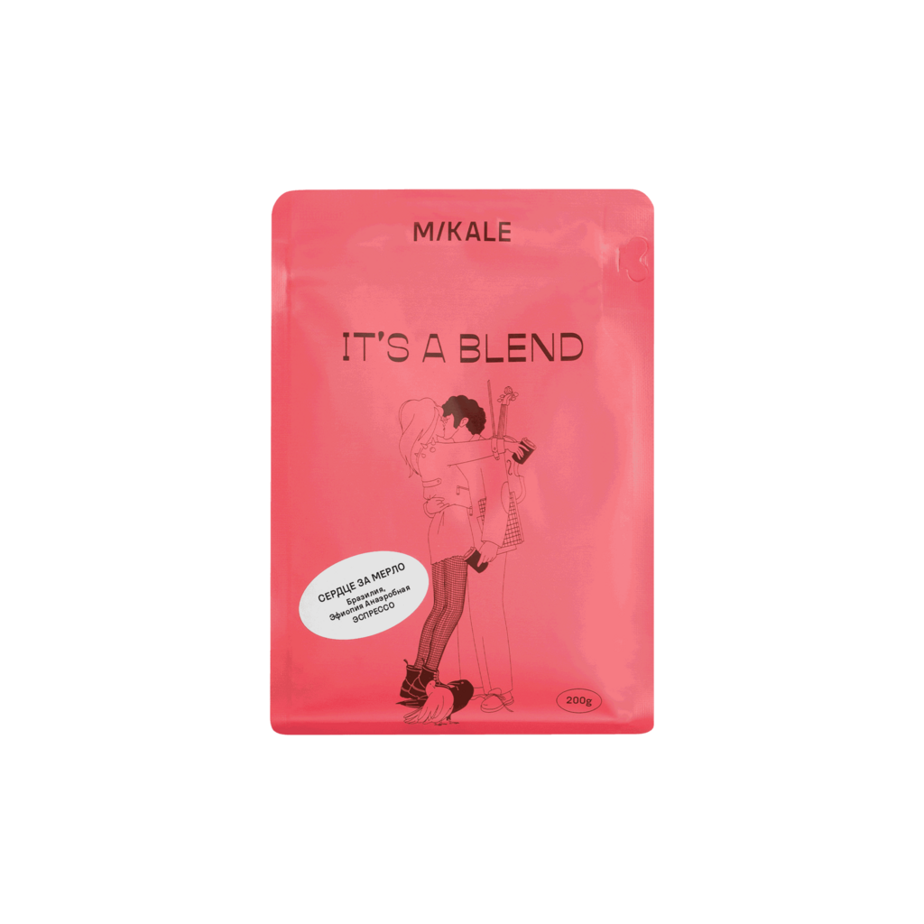 Mikale Сердце за Мерло / Бразилия, Эфиопия Анаэробная (250 г)