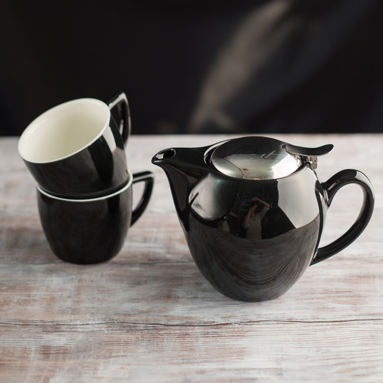 Чайный набор "Киото" (черный)