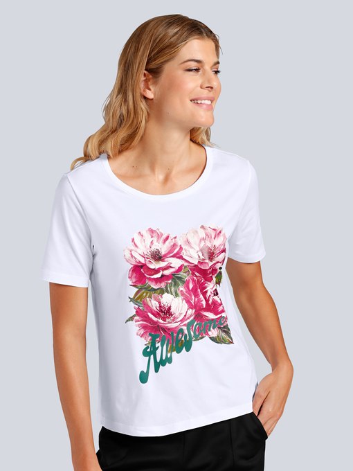 Футболка с цветком Margittes