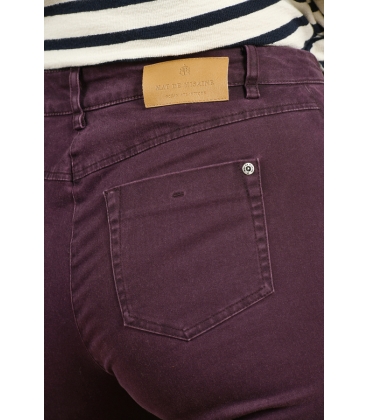 Джинсы бордовые MAT DE MISAINE