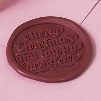 Сургучная печать "Счастливого Рождества / Merry Christmas"