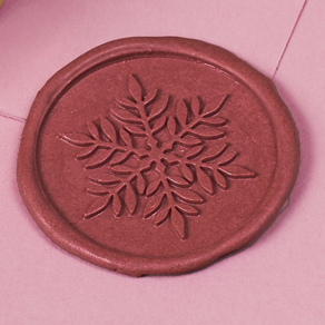 Сургучная печать "Снежинка"