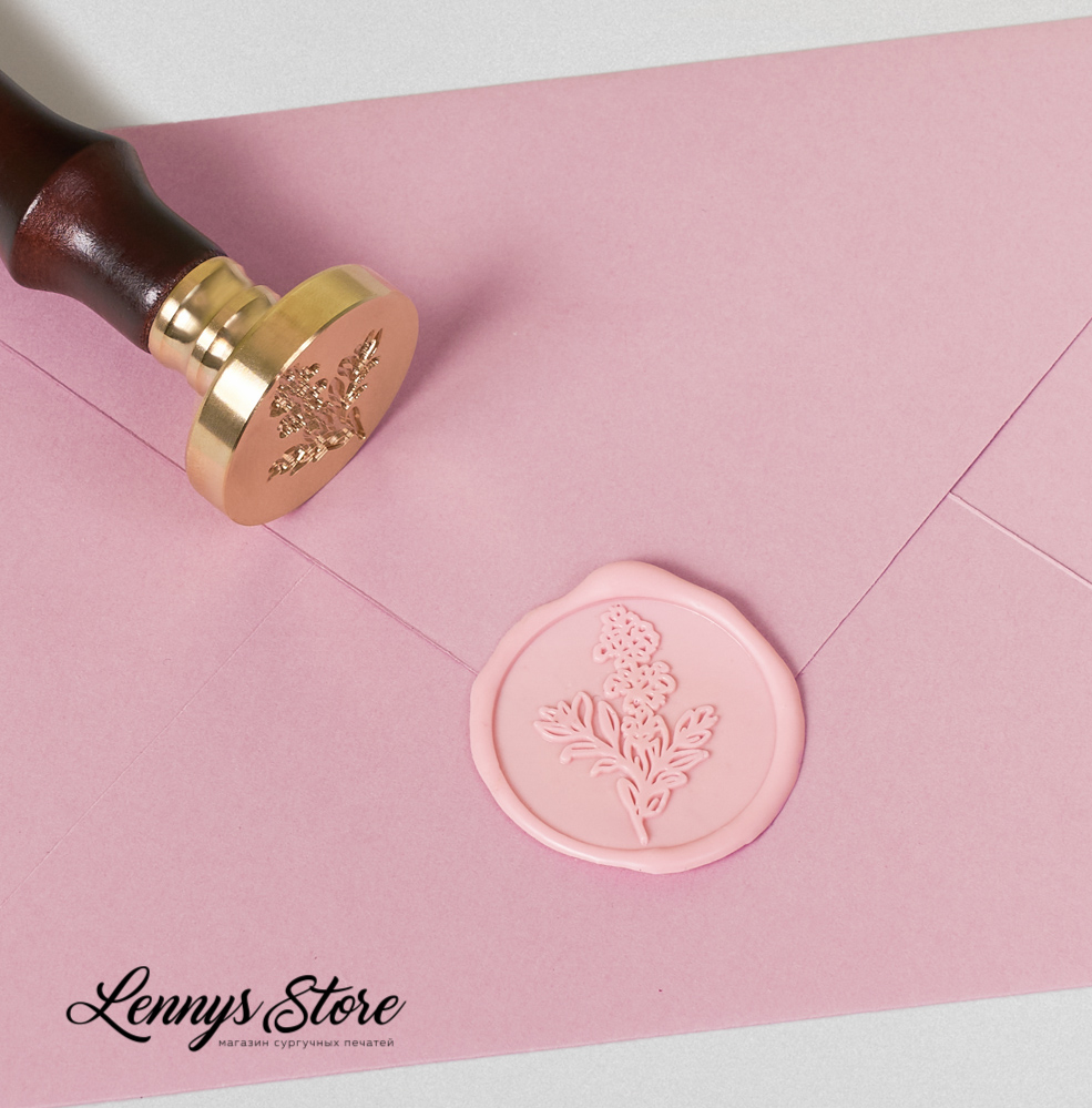 сургучная печать для свадебных приглашений
