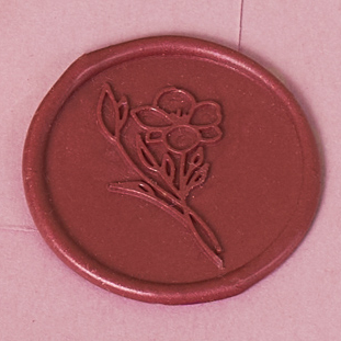 Сургучная печать "Полевой букет"