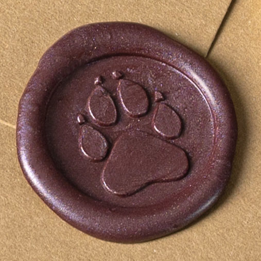 Сургучная печать "Лапка"