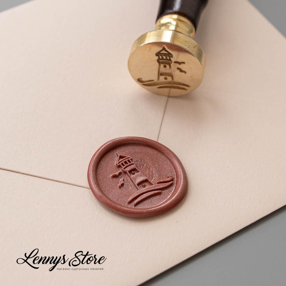 Сургучная печать "Маяк"