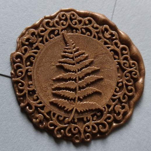 Сургучная печать "Рамка с узором"