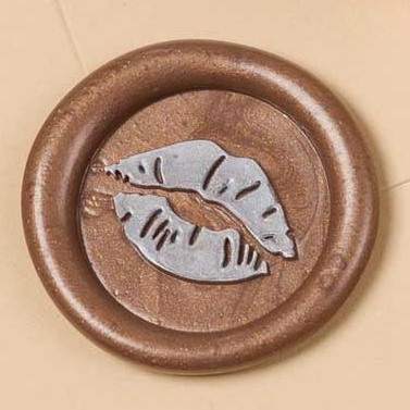 Сургучная печать "Поцелуй"