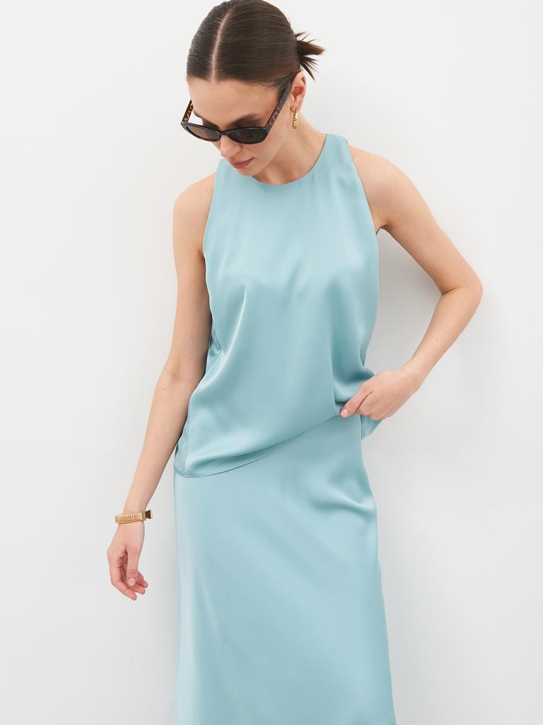 Топ бирюзовый