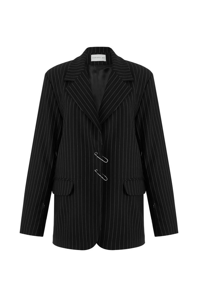 пиджак с необработанными краями