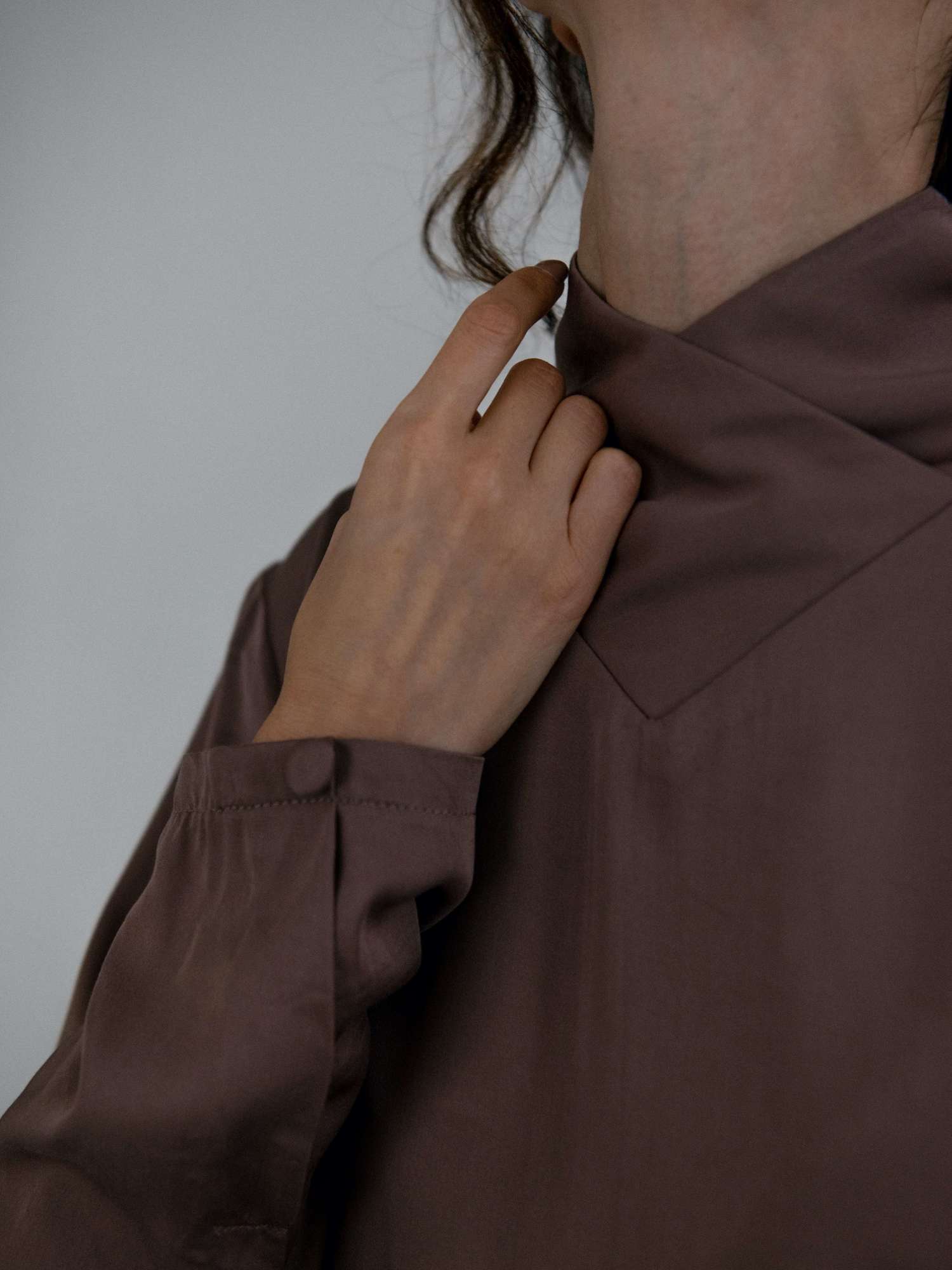 Рубашка с бантом