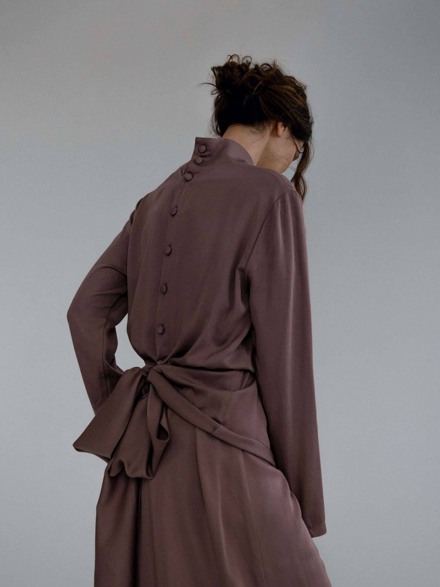 Рубашка с бантом