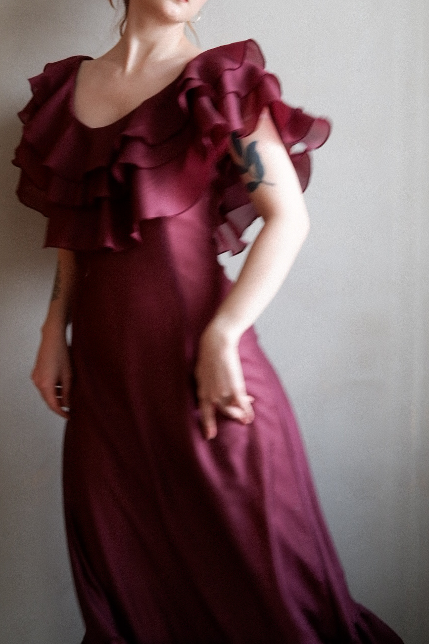 Платье из эвкалипта