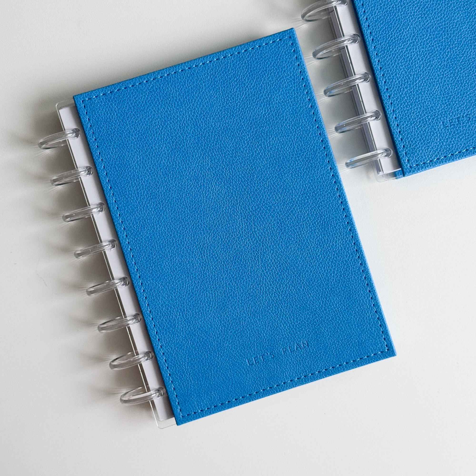 А5 / ЭКОКОЖА / голубой