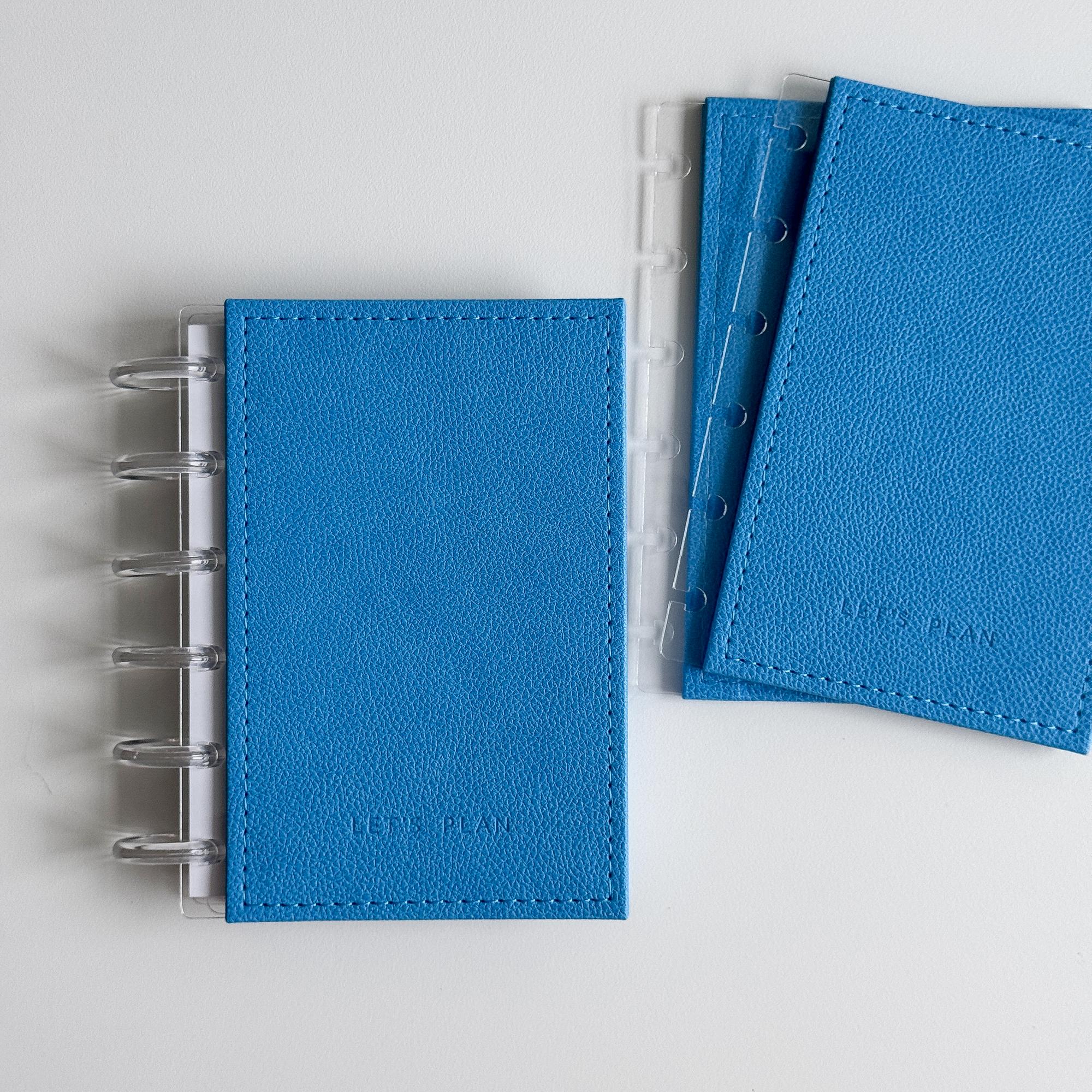 А6 / ЭКОКОЖА / голубой