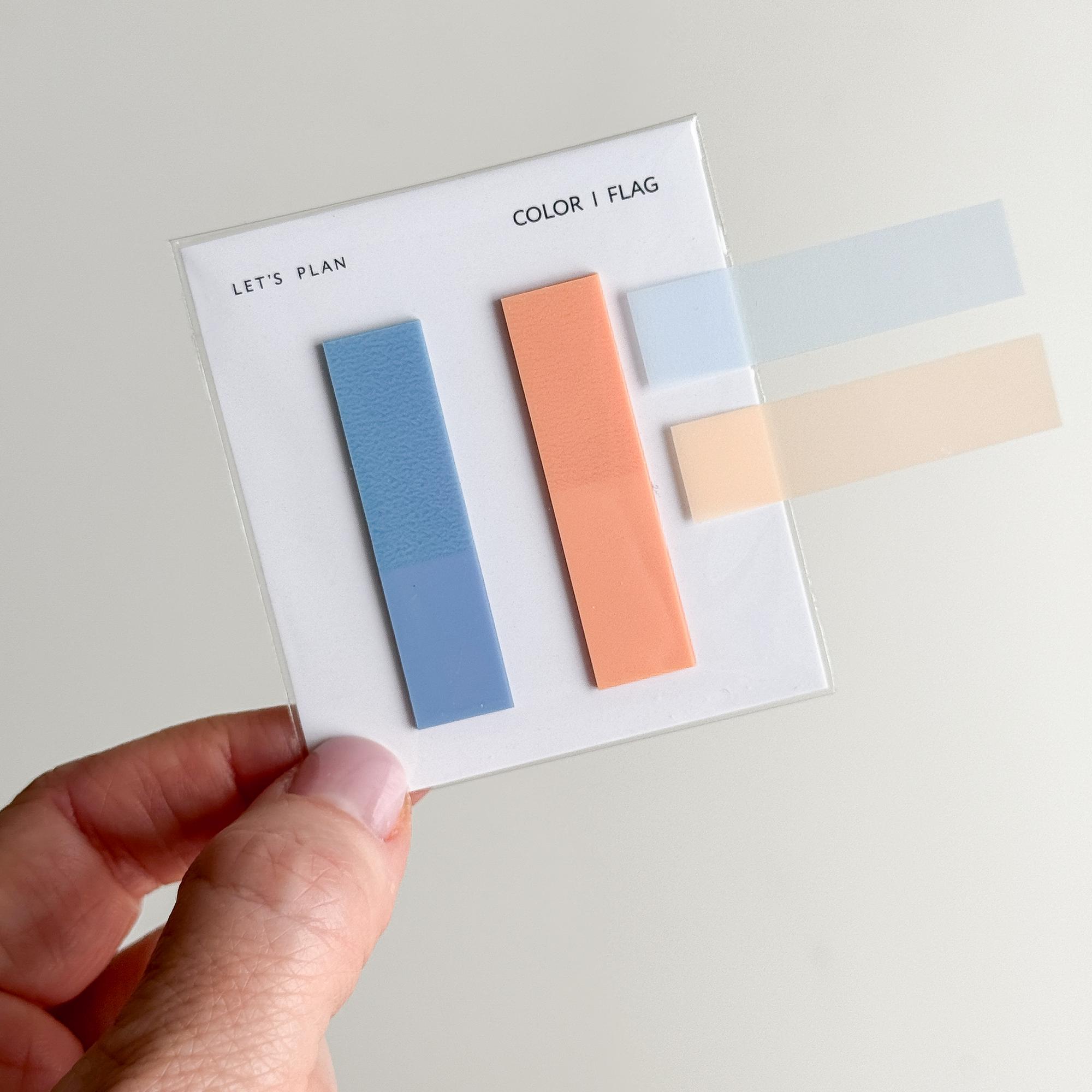 КЛЕЙКИЕ ЗАКЛАДКИ / color / 01