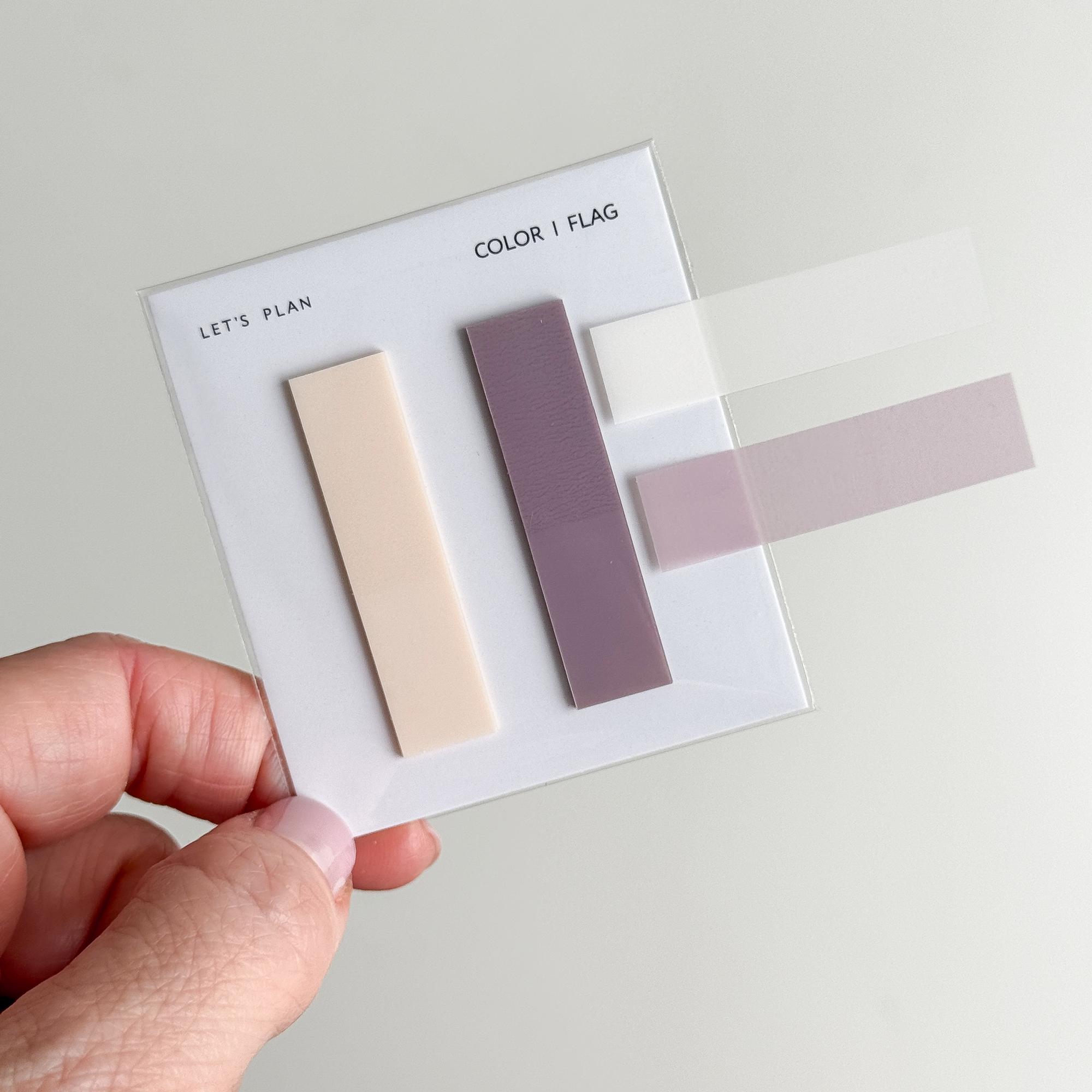 КЛЕЙКИЕ ЗАКЛАДКИ / color / 03