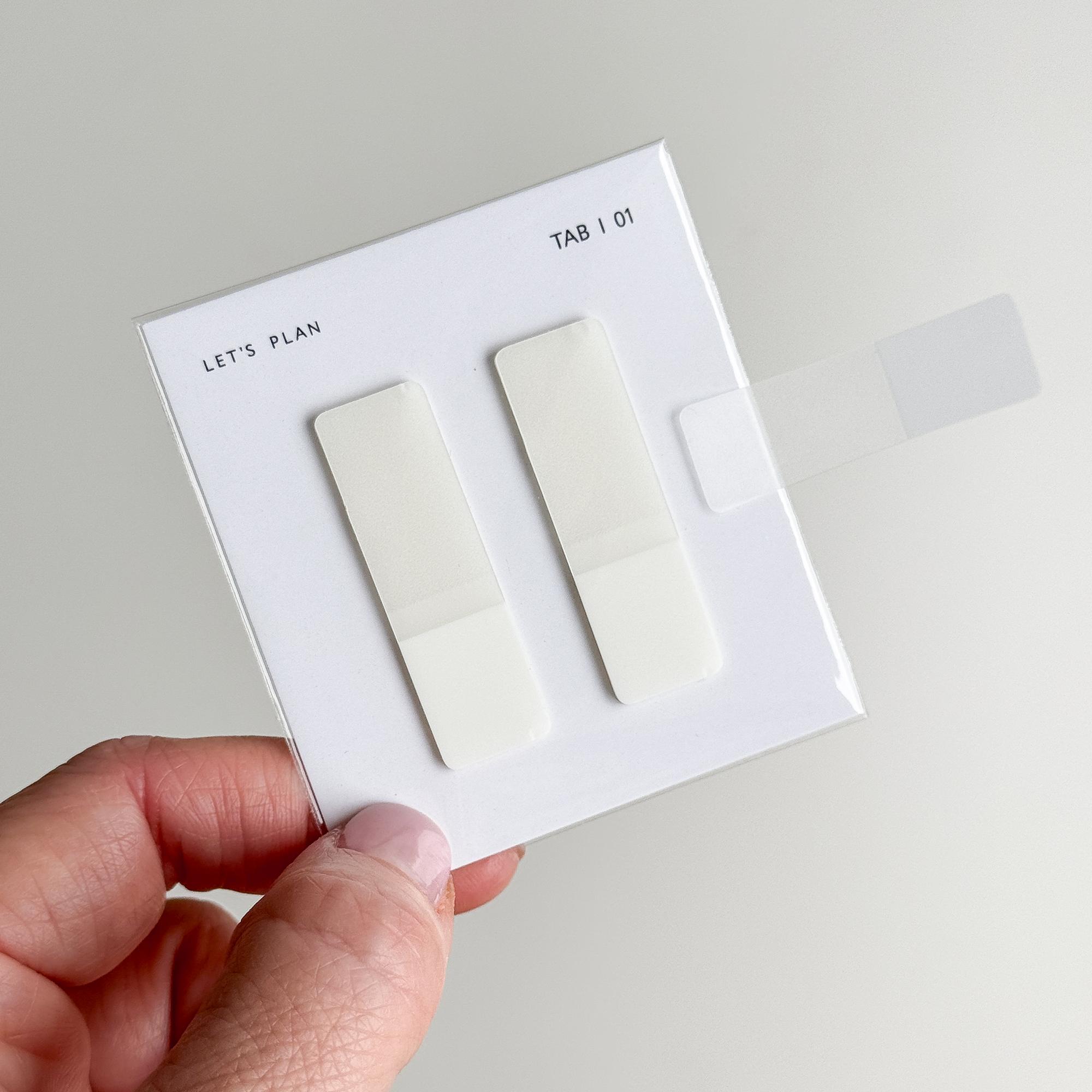 КЛЕЙКИЕ ЗАКЛАДКИ / tab / 01