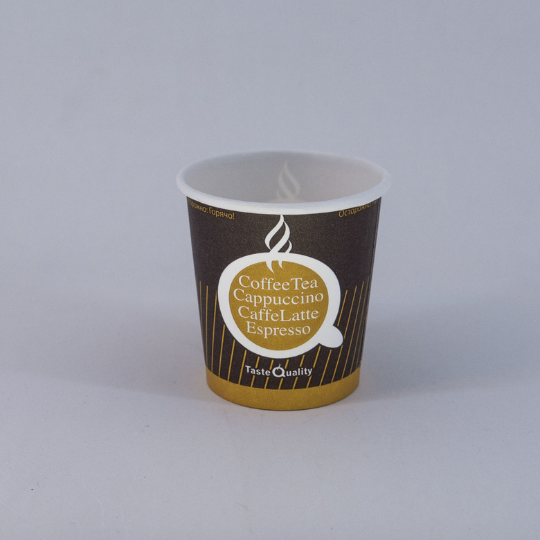 Стакан бумажный 100/120 мл «Taste Quality», 60 штук/упак.