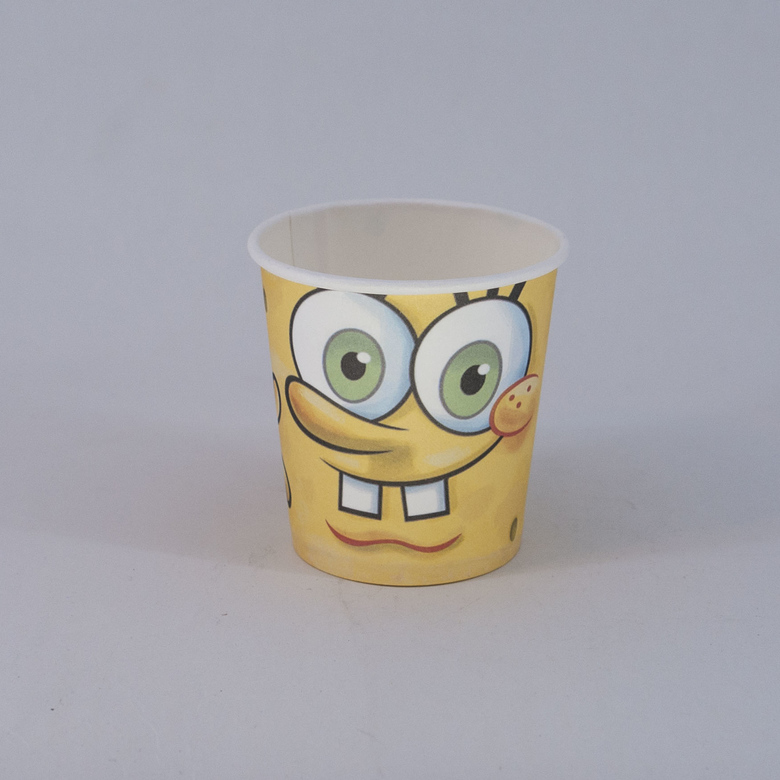 Стакан бумажный 100/120 мл «Боб», 50 штук/упак.