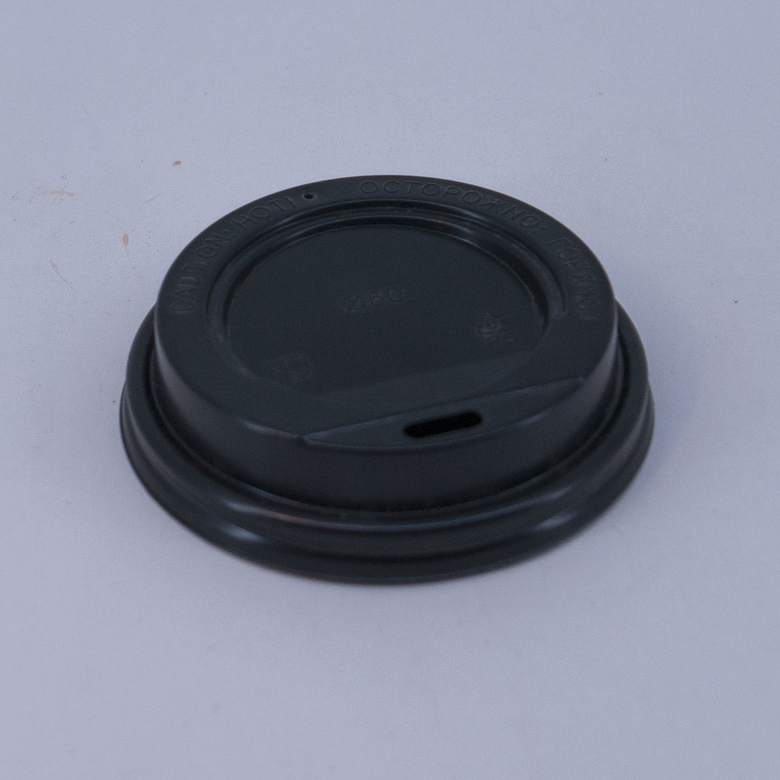 Крышка 80 мм, чёрная, 100 штук/упак.