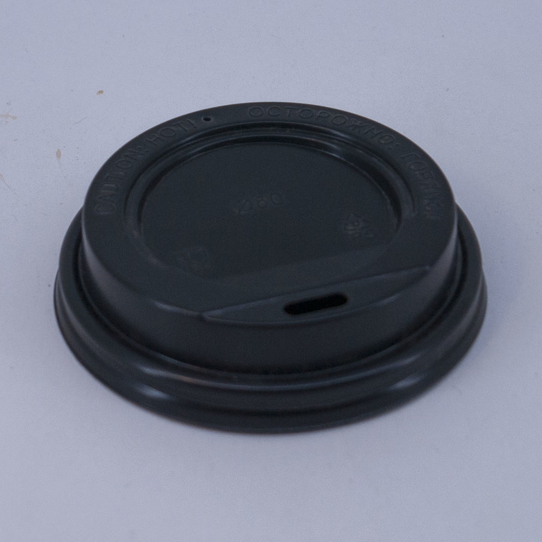 Крышка 90 мм, чёрная, 100 штук/упак.