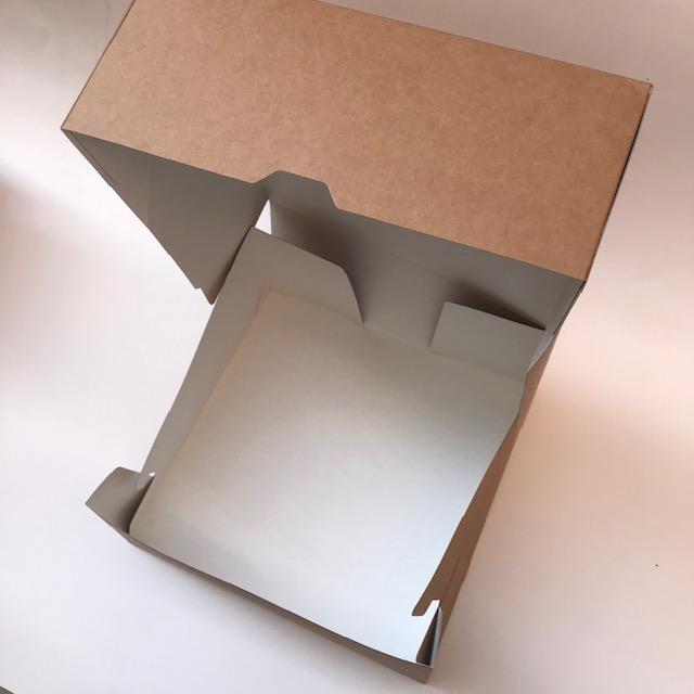 Упаковка для десертов 6000 мл (CandyBox 6000), крафт, 15 штук/упак.