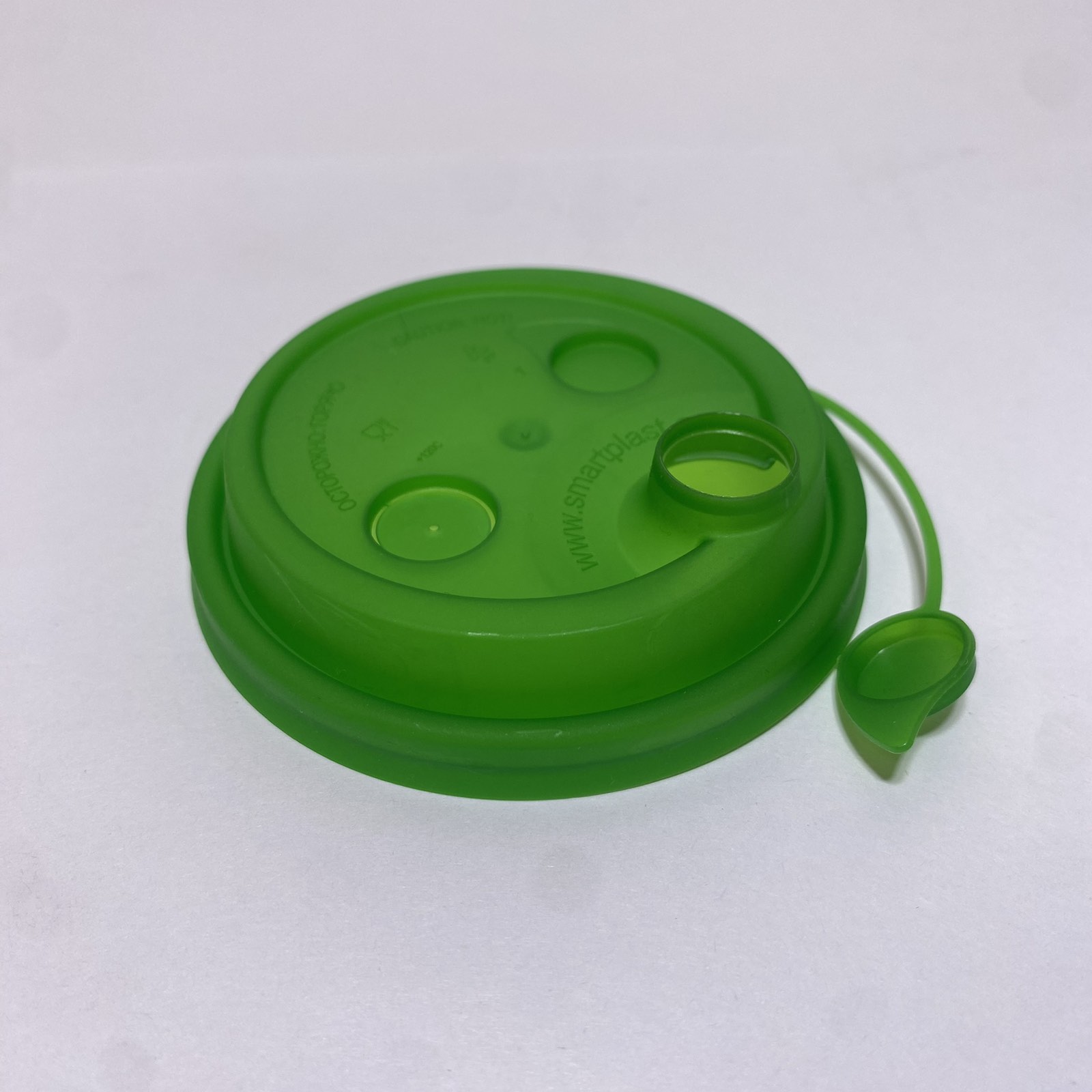 Крышка  ФЛИП ТОП 80 мм, Матовая Зеленая, 50 штук/упак.