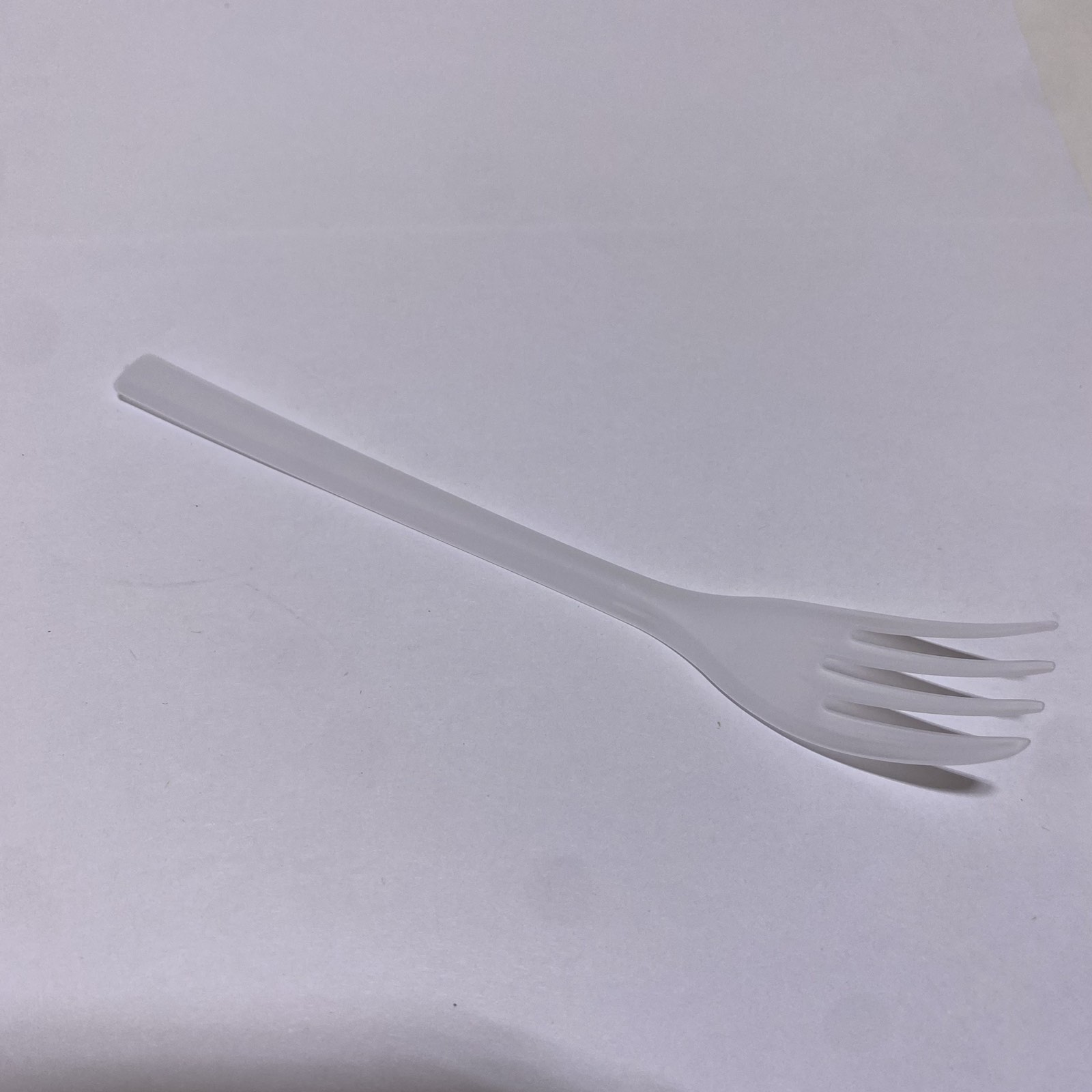 Вилка Столовая ПП 165 мм, матовая прозрачная, 100 штук/упак.
