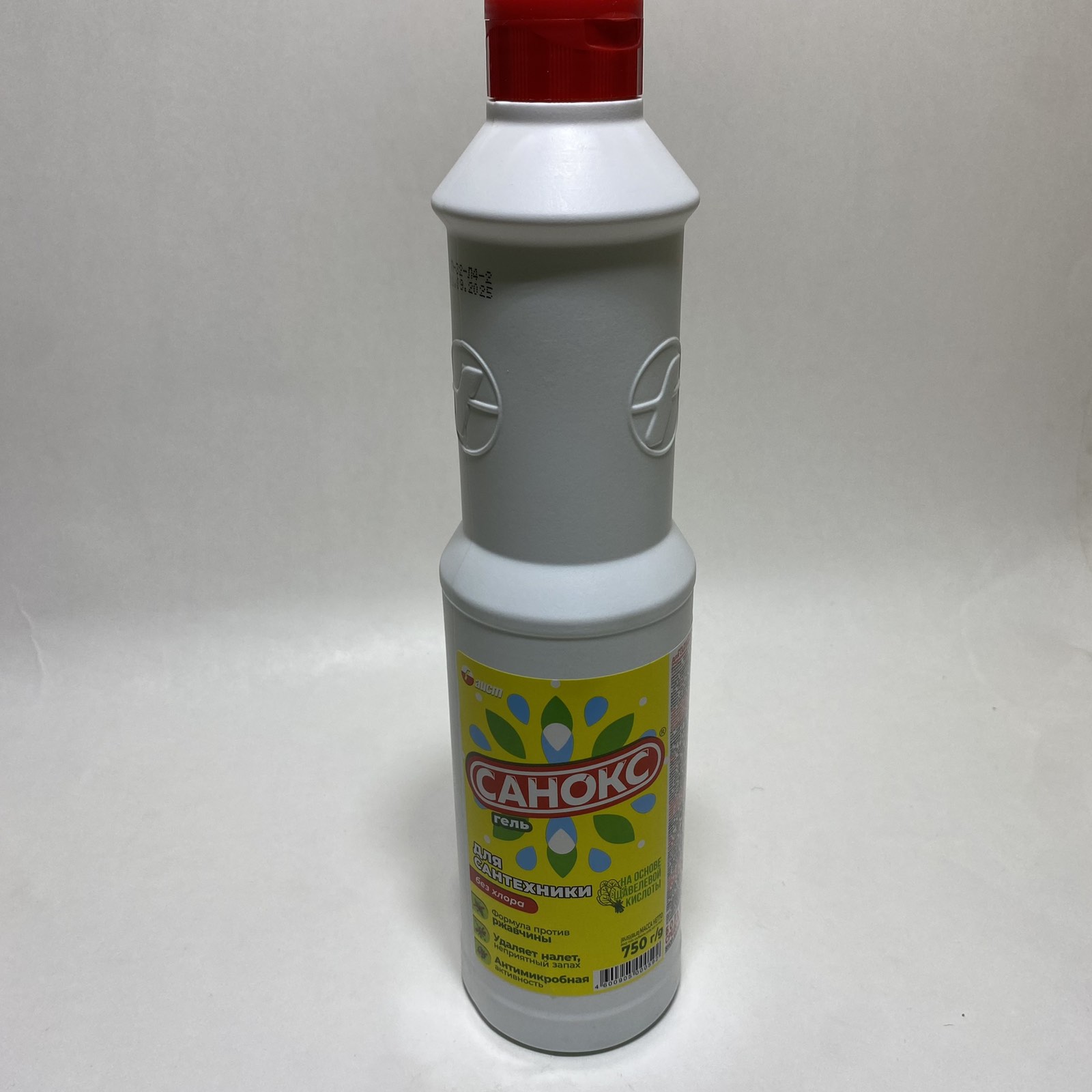 Санокс Гель средство чистящее для сантехники 750 г, 1 бут.