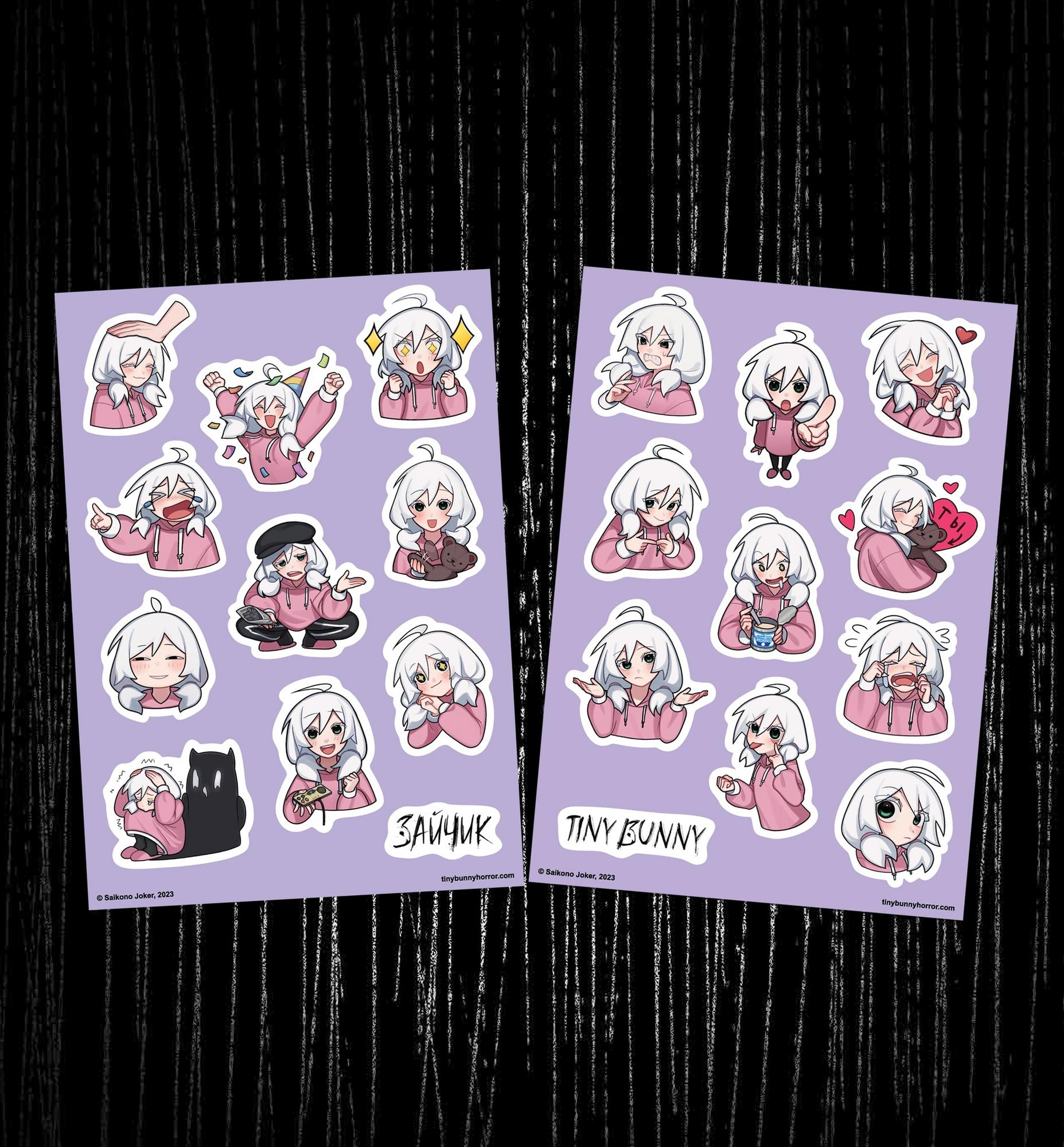 Наклейки Оля #1 и #2