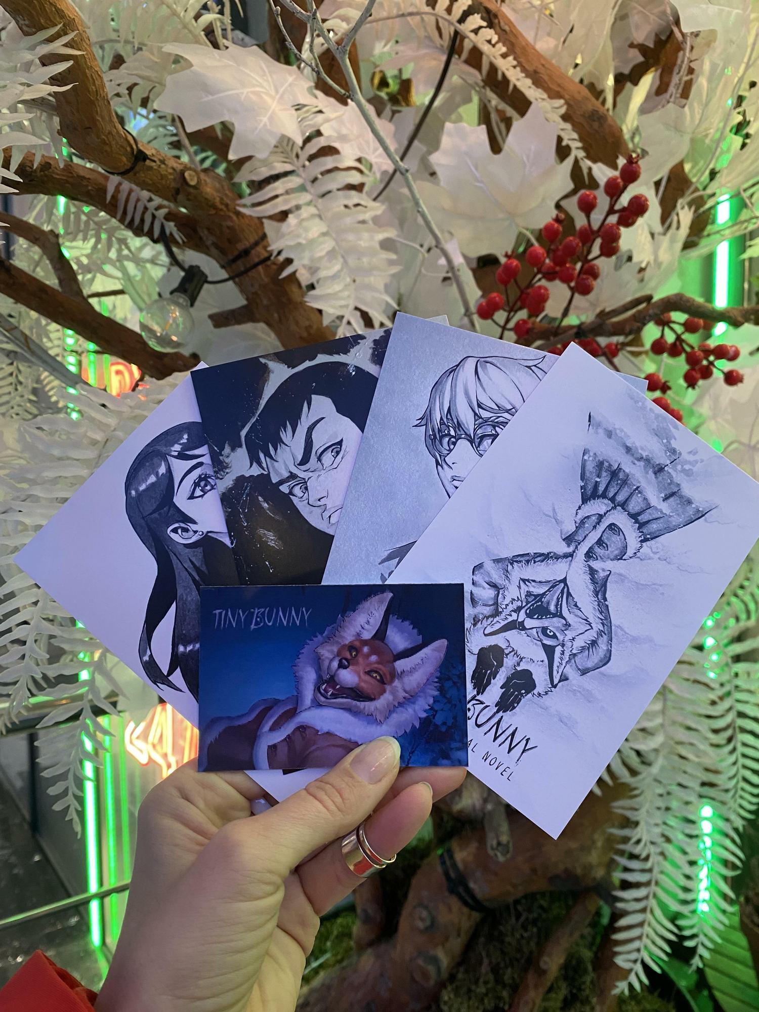 Переливашка и набор открыток 1