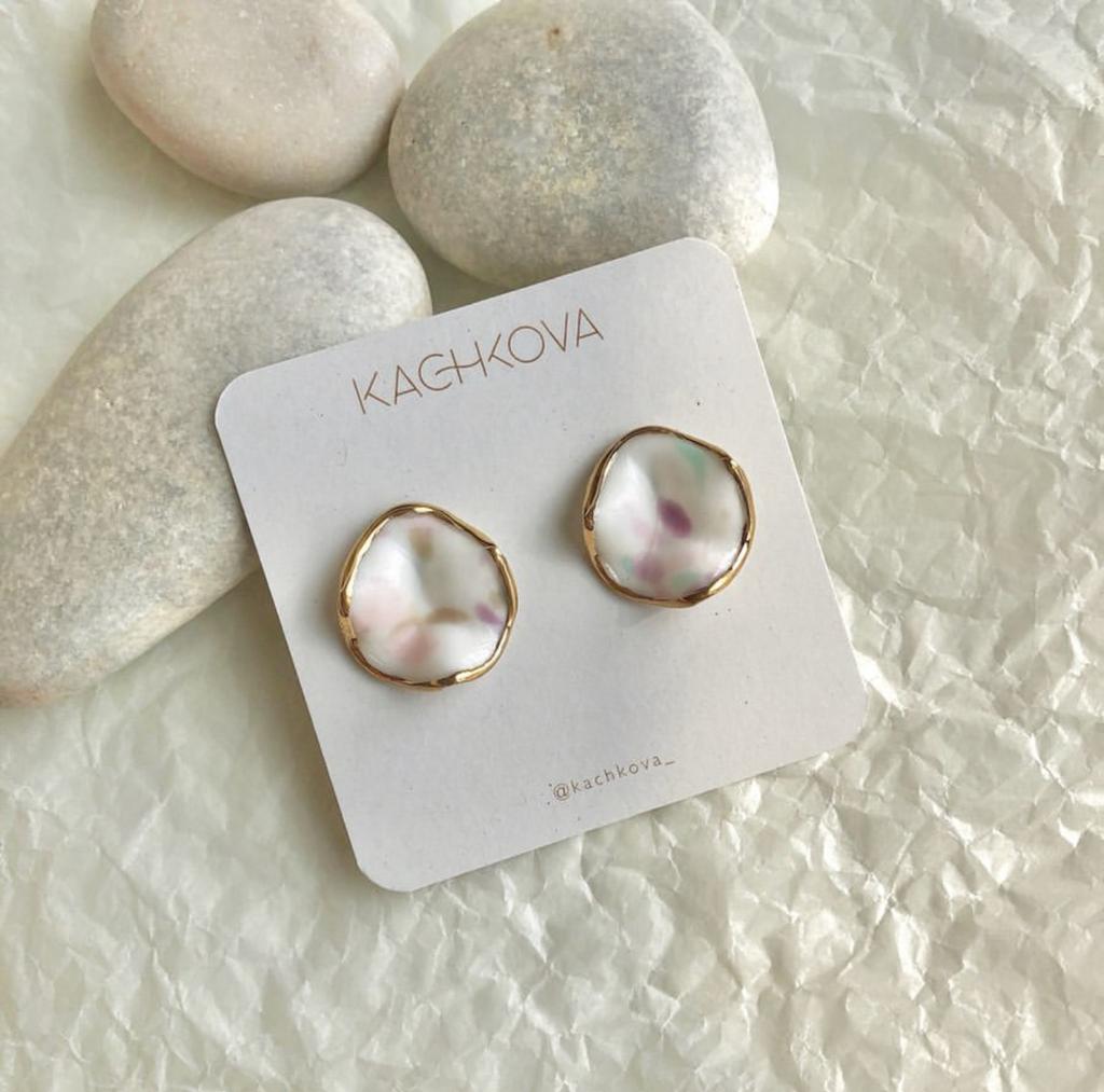 Серьги "Вдохновение" конфетти  S