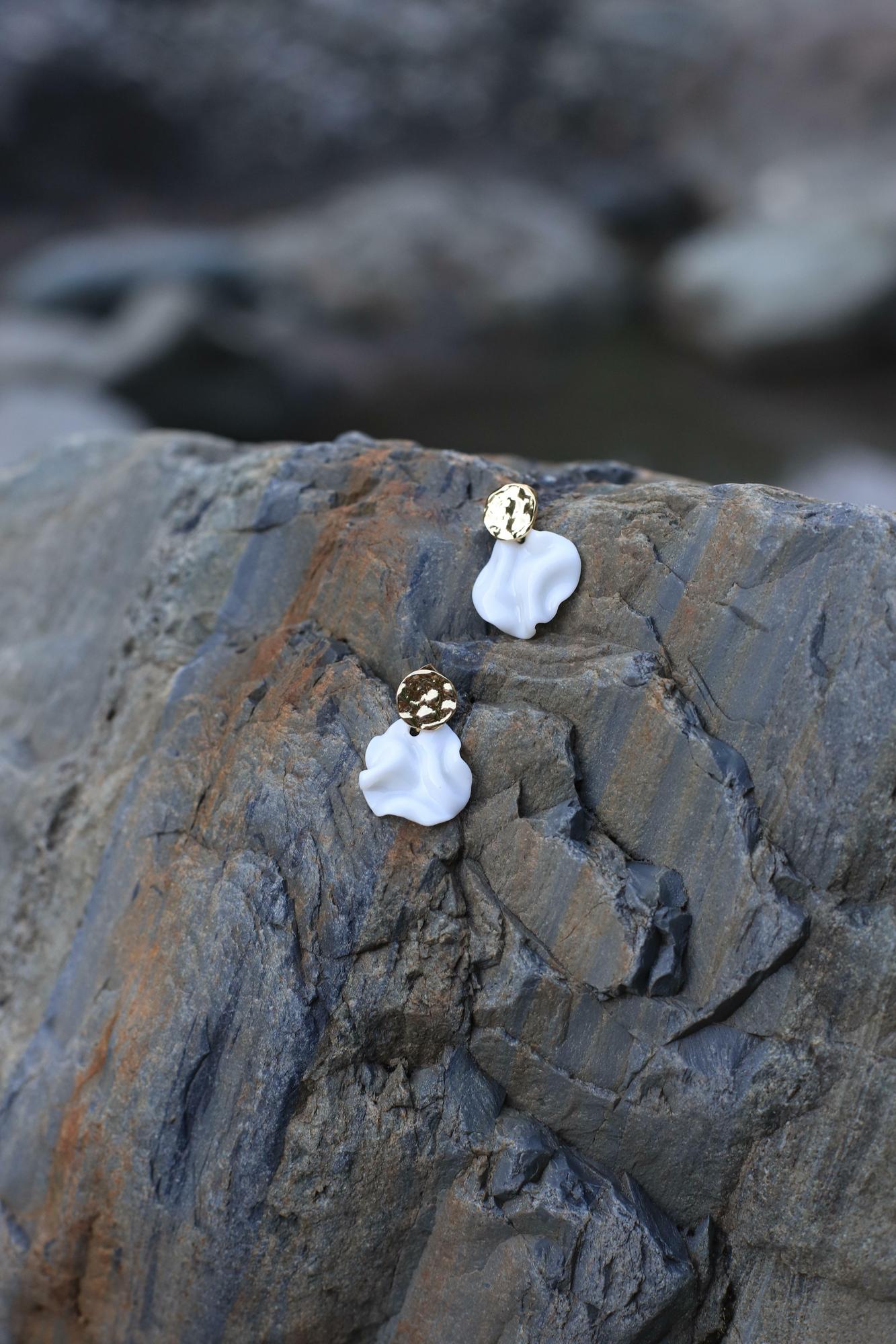 Серьги "Вдохновение" двойные