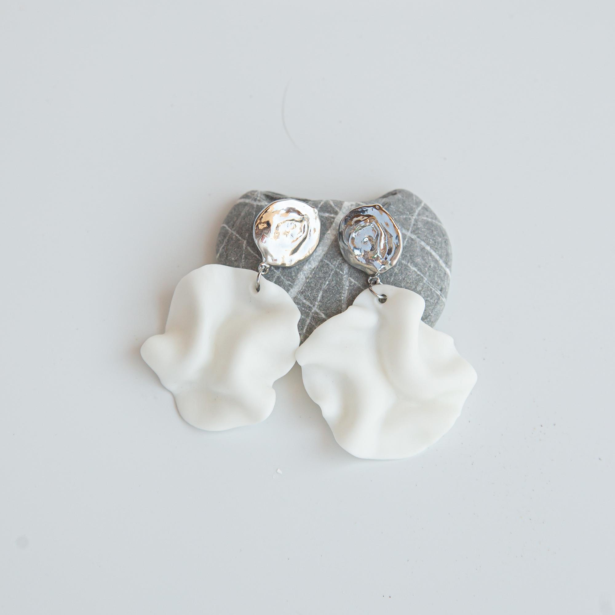 Серьги "Вдохновение" двойные