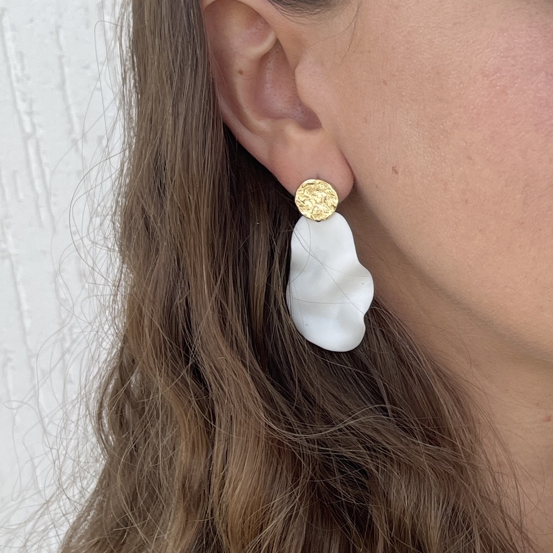 Серьги "Вдохновение" двойные