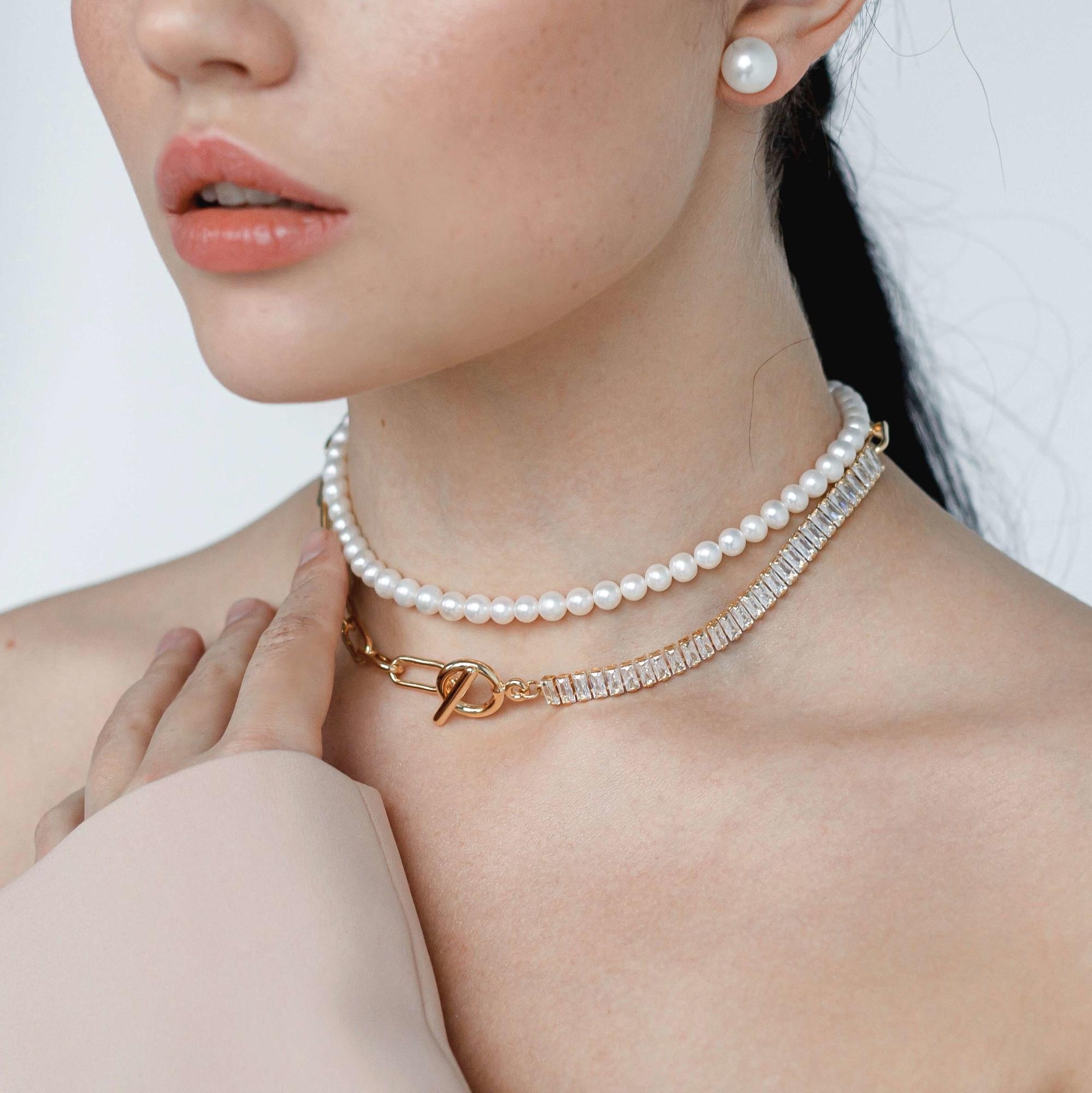 колье, колье с жемчугом, цепь на шею, колье купить, колье спб, украшение на шею