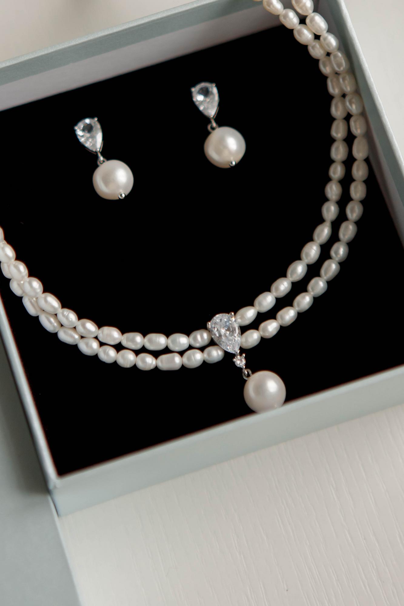 колье для невесты купить, свадебное колье, колье из жемчуга купить, актуальные украшения для невест, свадебные украшения на шею купить, свадебные аксессуары